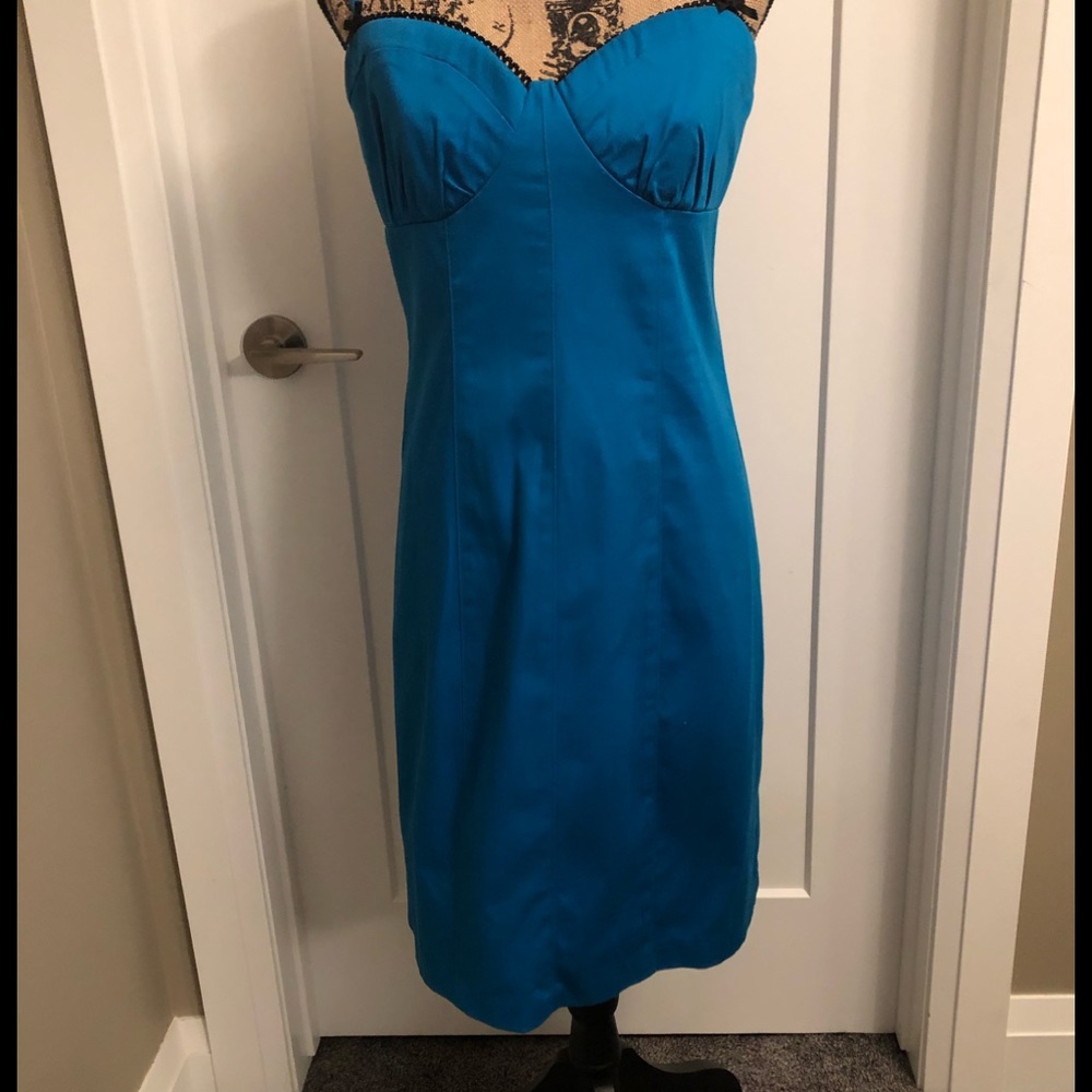 Blue dress
